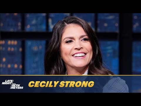 Cecily Strong Had a Dramatic Encounter with a Woodchuck and Was Screamed at by a Deer