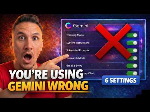 How to Use Gemini Like a Pro (6 Settings You Need to Change)