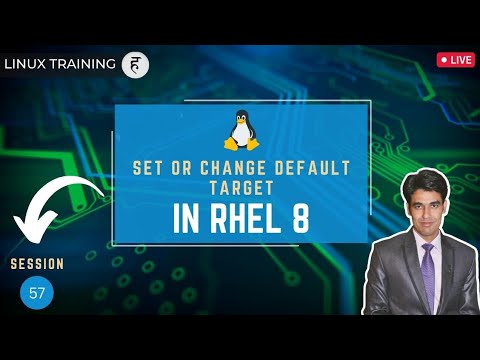 Session-57 | Set or Change Default Target (Runlevel) in RHEL 8 | Runlevels in Linux | Nehra Classes
