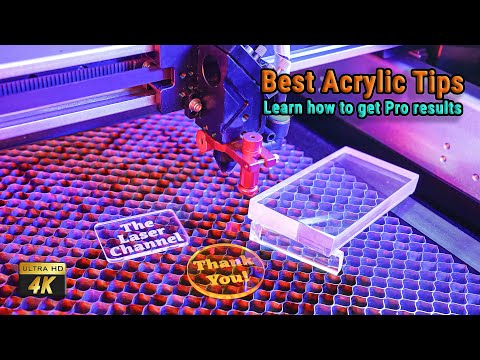 Best Acrylic Tips-  Co2 Laser #acrylic #laser #engraving #monport #fun #diy