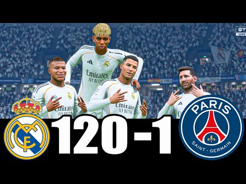 RONALDO, MESSI, LAMINE YAMAL, MBAPPE ALL BEST PLAYERS IN THE WORLD PLAYING TOGETHER | MESSALDO FC 26