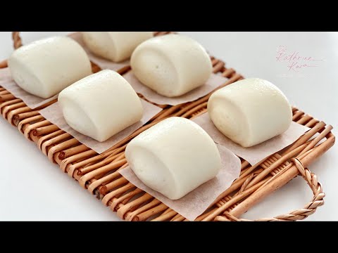 Chinese Steamed Buns | Fresh Milk Steamed Buns ｜鲜奶馒头 ｜牛奶馒头