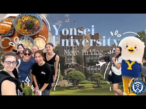 YONSEI UNIVERSITY MOVE-IN VLOG to korea w me, dorm tour, orientation, etc.