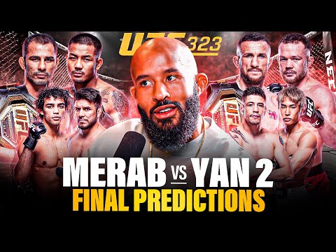 MERAB vs YAN 2 FINAL PREDICTIONS | WHO WINS PANTOJA vs VAN?!