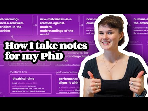 FULL note-taking session for my PhD with DETAILED commentary!