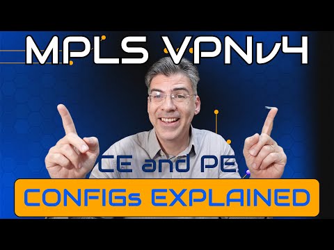 MPLS VPNv4 CE and PE configs and verification on Cisco IOS Routers