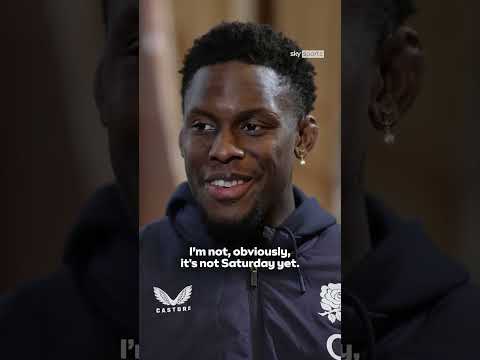 Maro Itoje looks ahead to earning his 100th cap against Ireland 🧢 #england #shorts #rugby
