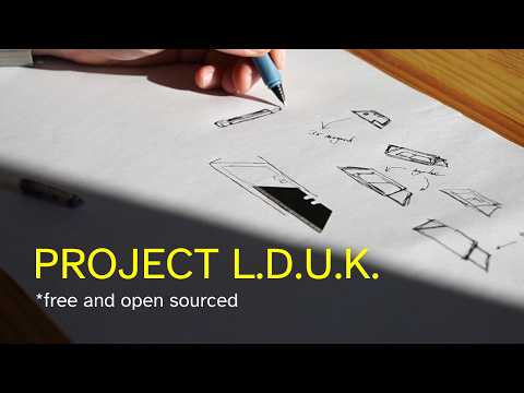 The LIGHTEST + MOST SATISFYING utility knife I can design (with an extra twist)