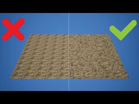 Removing Texture Repetition | Texture Bombing in Unreal Engine Materials