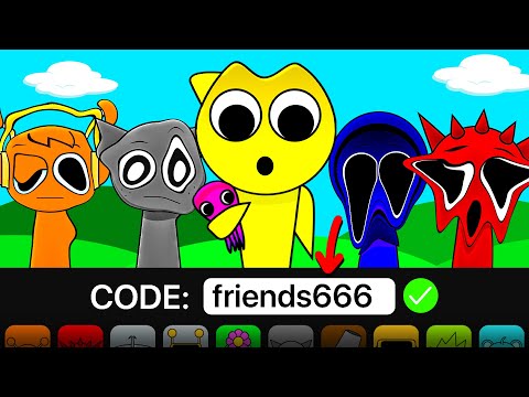 Sprunki Codes That Are Terrifying..