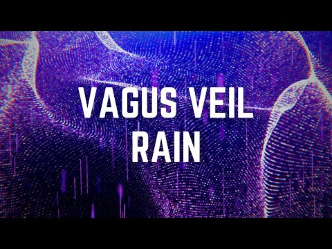 VAGUS VEIL RAIN | Black Screen | 12 Hours | No Midway Ads | Relax/ Sleep/ Focus/ Calm Anxiety