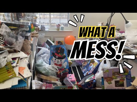 It took me over a year to clean my Art Studio! |  “Before” & “After”