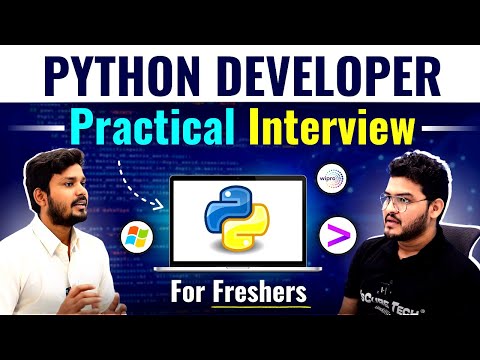 Python Developer Practical Interview (Questions & Answer) | Job Ready Interview 2024