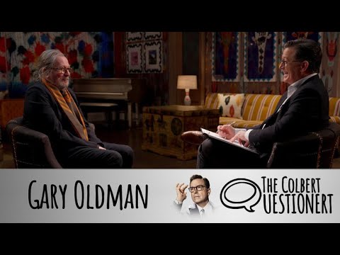 Gary Oldman Takes The Colbert Questionert