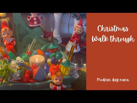 From DIY to Display | Our 1960s Vintage Kitschy Christmas Tour ✨