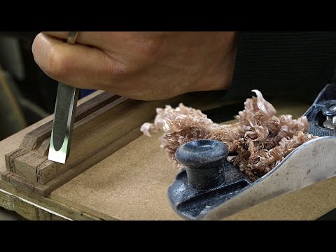 Making a beautiful display case from off-cuts