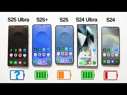 ULTIMATE 2025 Samsung Battery Test!