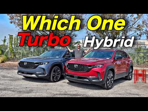 2025 Mazda CX 50 Hybrid vs Turbo: Which One is Better? Full Specs & Test Drive