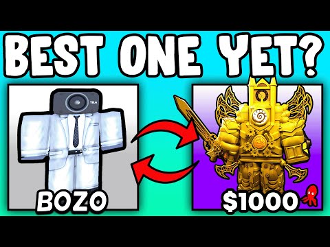 The FIRST EVER BASIC to UPGRADED TITAN CLOCKMAN... (INSANE TRADES)