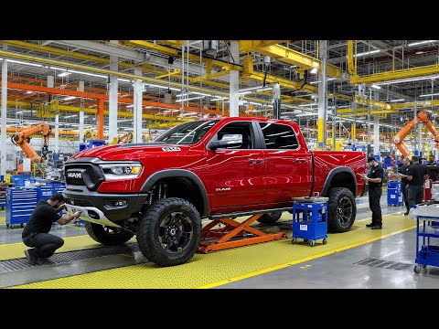 Inside the RAM 1500 TRX Factory: From Steel Frame to 702HP Off-Road Beast