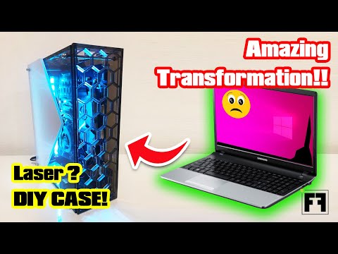 Transform a DAMAGE LAPTOP into a DESKTOP COMPUTER for CHEAP