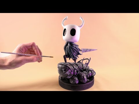 I made the Hollow Knight out of Clay