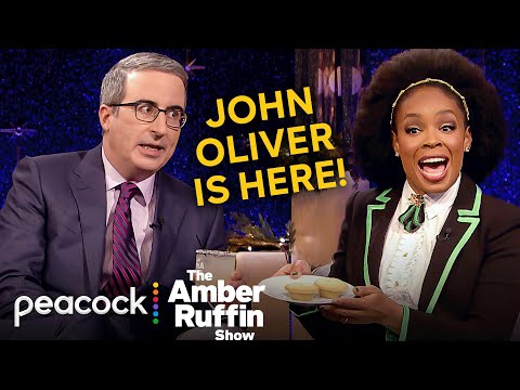 John Oliver Explains How The Brits Do Christmas, and We Have Questions | The Amber Ruffin Show