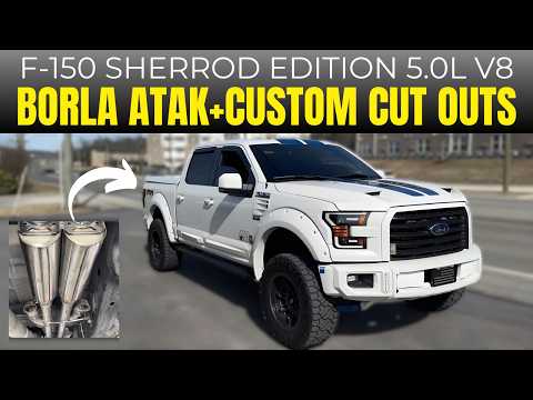 2017 Ford F-150 5.0L V8 Sherrod Edition w/ X-Pipe & Borla ATAK & Cut-Outs!