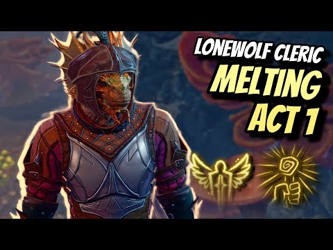 Melting Act 1 as a Lonewolf Light Cleric! - Baldur's Gate 3