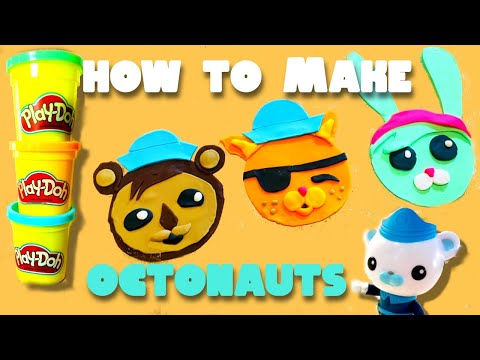 Learn to make Octonauts using Playdoh! Kwazi, Shellington and Tweak!