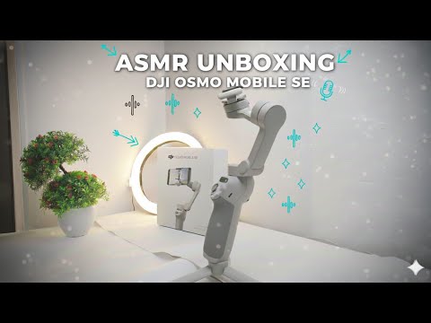 ✨DJI Osmo Mobile SE ASMR Unboxing & Review