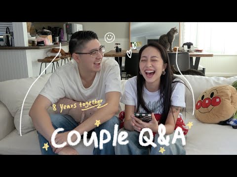 3 Years Married💘Couples Q&A! Regrets? Open Relationship? First Crush🙈Keeping the spark alive🤫