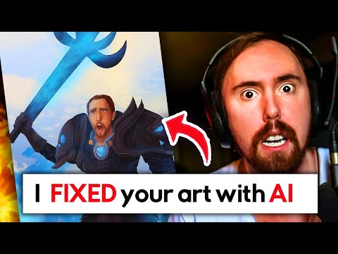 Asmongold FIXED An Artist’s Art Using Gen AI…