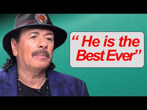 Carlos Santana Reveals His 6 Favorite Guitarists of All Time!
