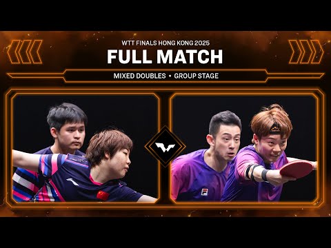 FULL MATCH | Lin/Kuai vs Wong/Doo | XD Groups | #WTTHongKong 2025