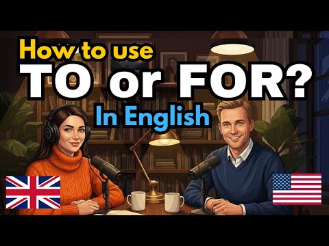 How to Use To vs For in English Grammar | Learn English with Real Conversations
