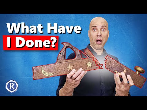 Did I RUIN this woodworking antique?