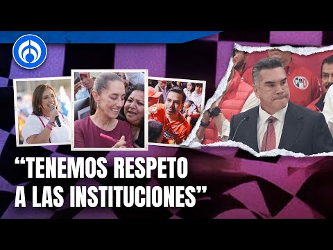 'Alito' Moreno reconoce victoria de Sheinbaum