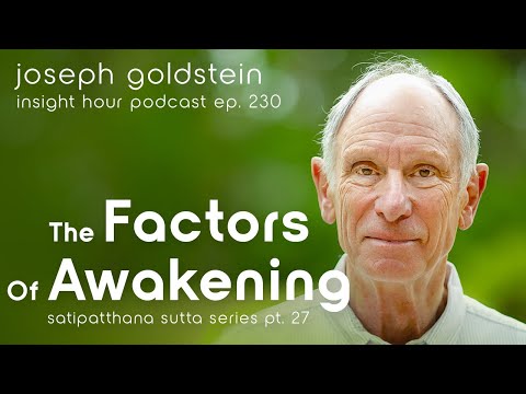 Joseph Goldstein on the Factors of Awakening– Insight Hour Ep. 230 – Satipatthana Sutta Series Pt.27