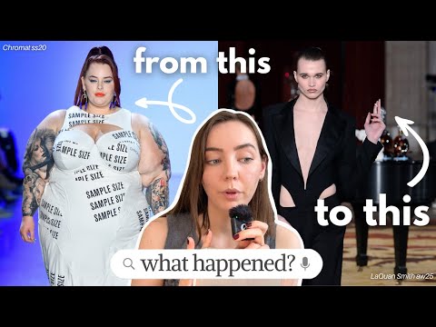 the hot skinny cigarette smoking girl is BACK in fashion (derogatory)