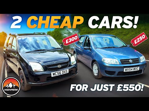 I BOUGHT TWO CHEAP CARS FOR £550!