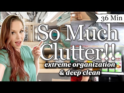 Let's ORGANIZE clutter!!  Transform my home with EXTREME ORGANIZATION & CLEAN!