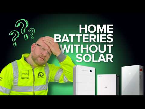 🔋 Home Batteries Without Solar – How Battery Storage Works