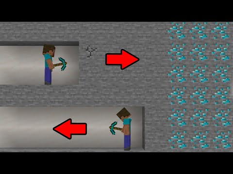never give up in minecraft