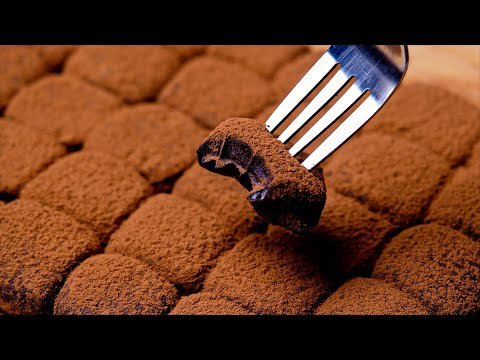 Condensed Milk Chocolate Truffles Easy Recipe