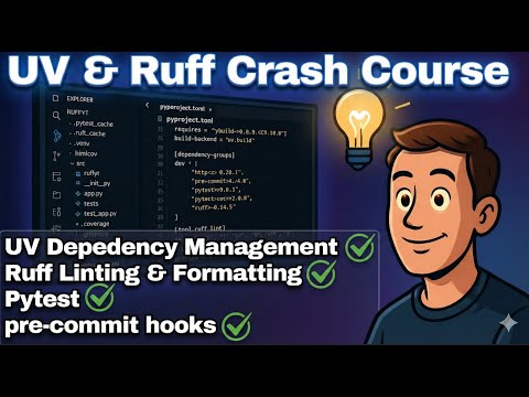 The Ultimate Python Workflow 2025: UV & Ruff Crash Course