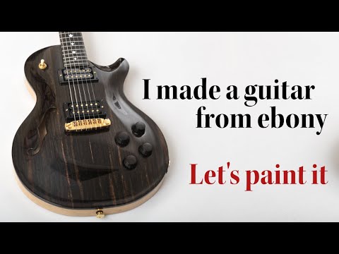 How to SPRAY PAINT a GUITAR with NITRO LACQUER