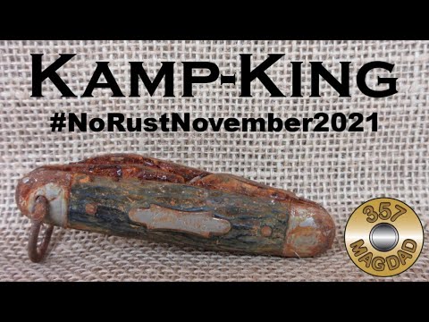 Pocket Knife Restoration - Imperial Kamp King #norustnovember2021