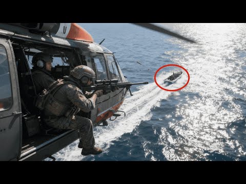 US Coast Guard Fires Warning Shots at Drug Smugglers in the Caribbean