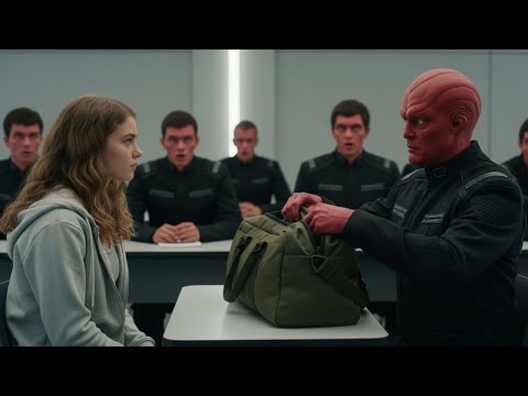 Aliens Empty Human Girl's Backpack—and Go Pale When They See Uniform Folded Inside...SCi-Fi Story